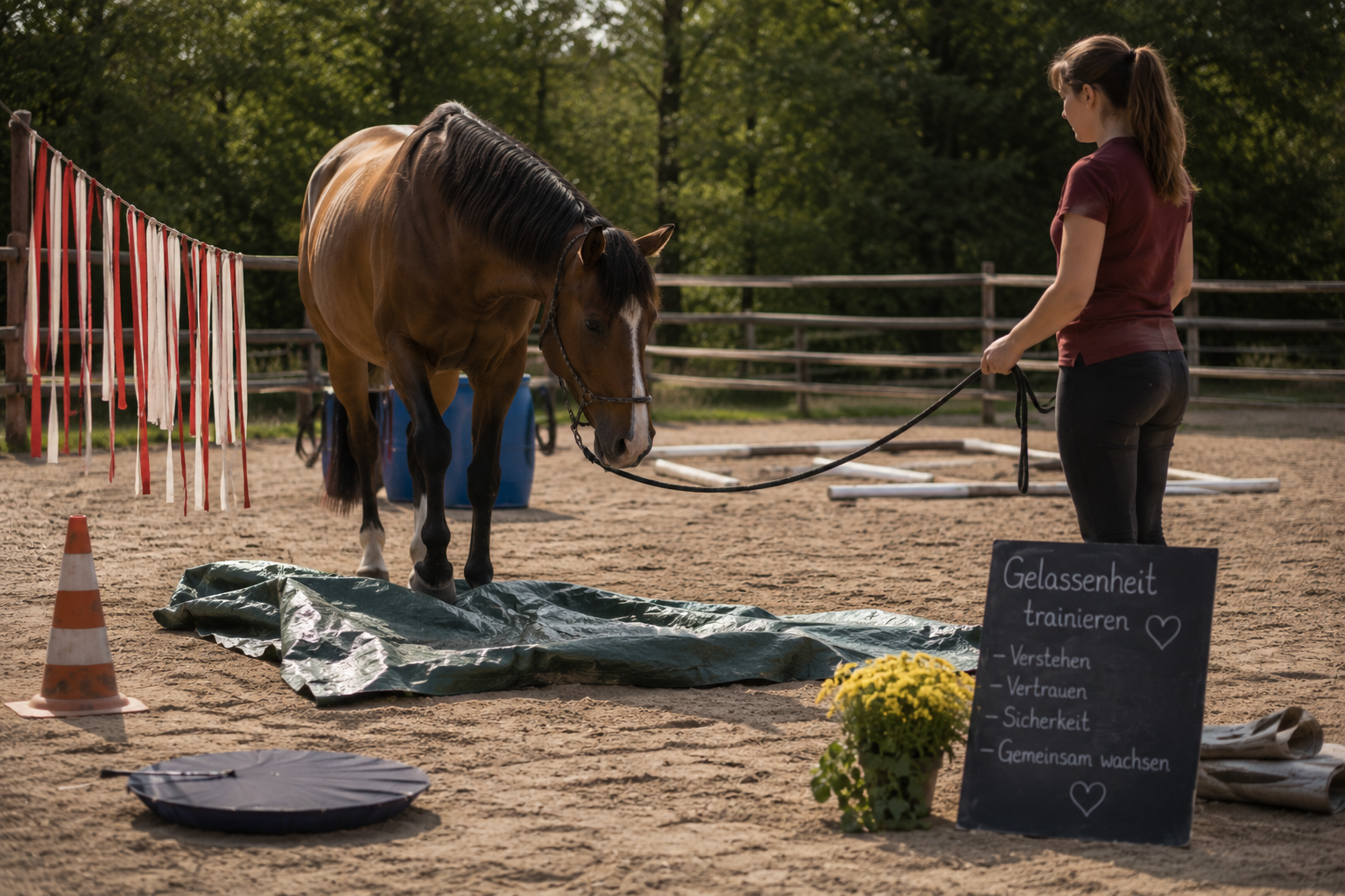 🐴 Gelassenheitstraining mit dem Pferd – Mehr Vertrauen und Sicherheit im Alltag